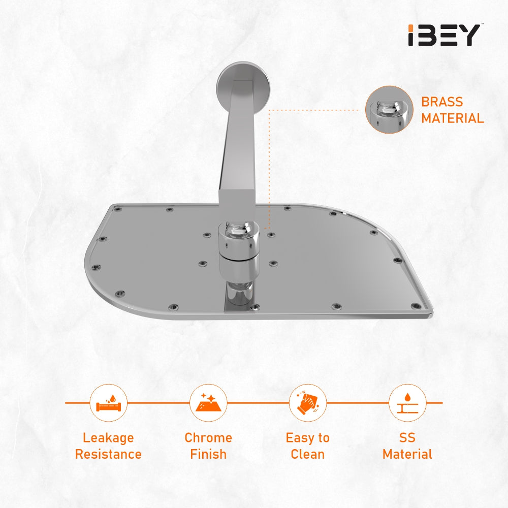 IBEY Maze Leaf Designer Overhead Shower – product gallery view 4