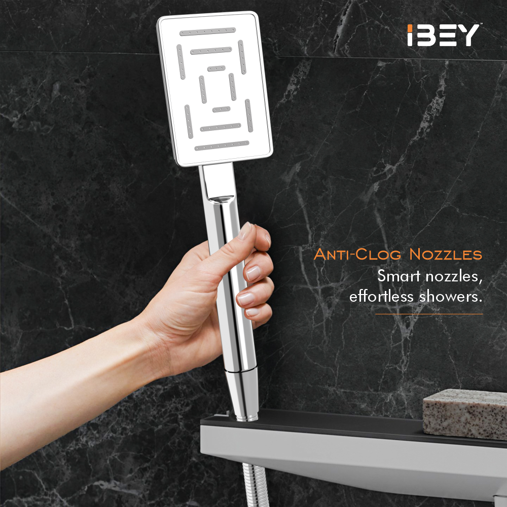 IBEY Maze Rectangle Hand Shower Set – product gallery view 7