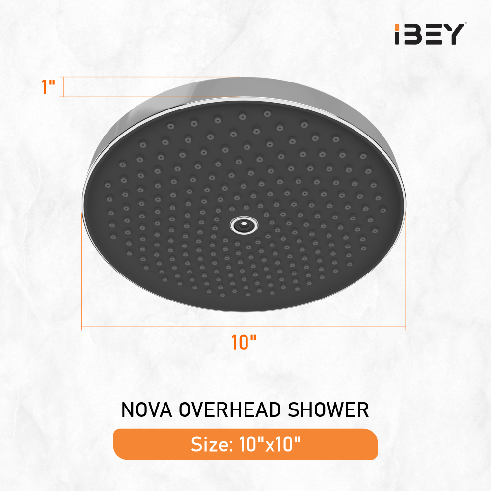 IBEY Nova ABS Rainfall Overhead Shower – product gallery view 3