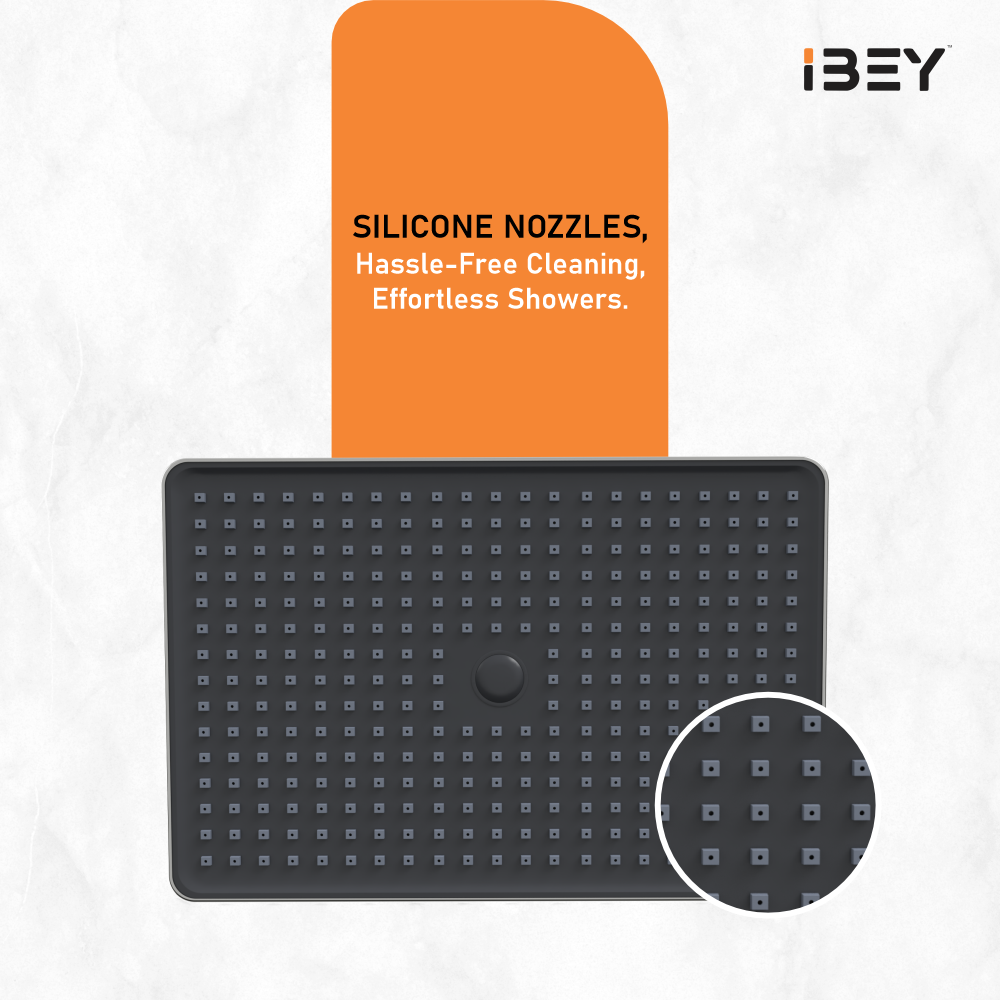 IBEY Rectangle ABS Overhead Shower – product gallery view 6
