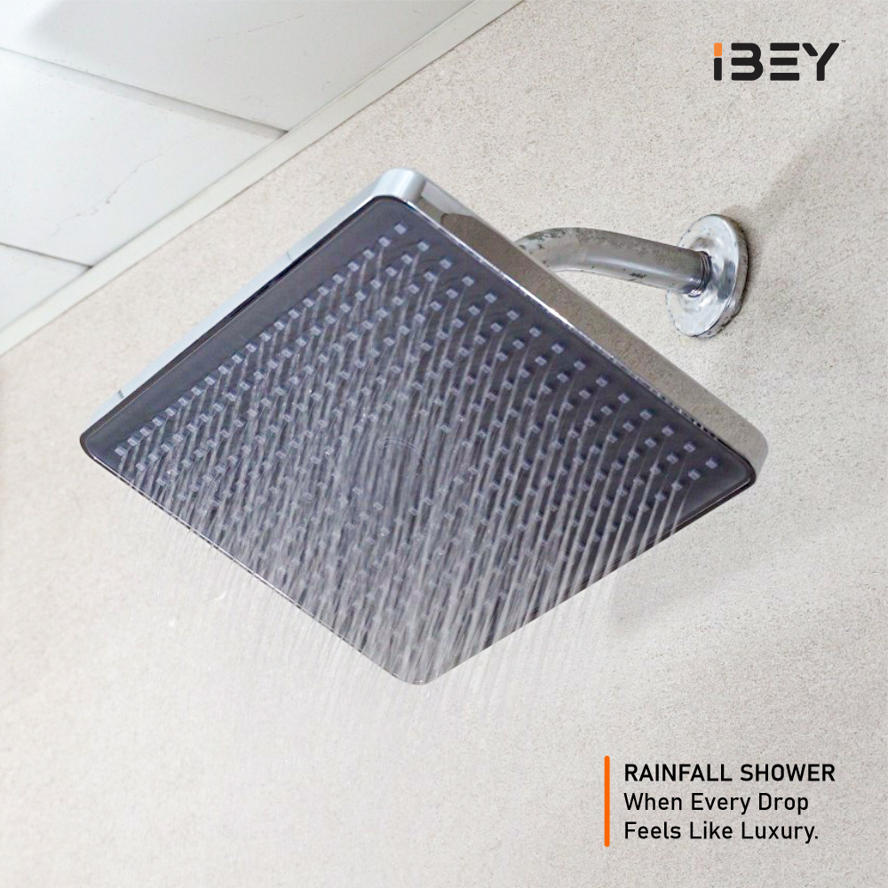 IBEY Rectangle ABS Overhead Shower – product gallery view 2