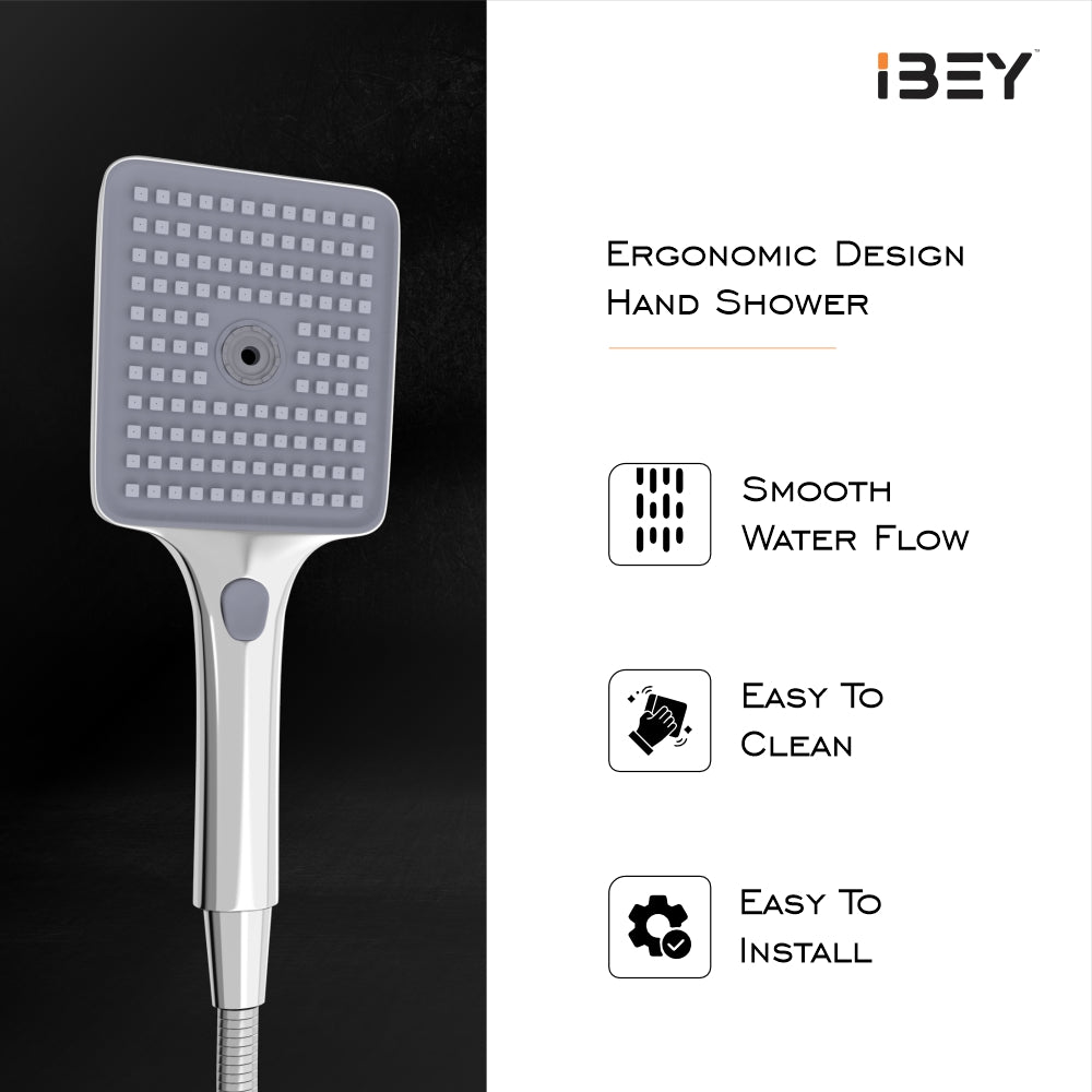IBEY Rectangle Hand Shower Set – product gallery view 4