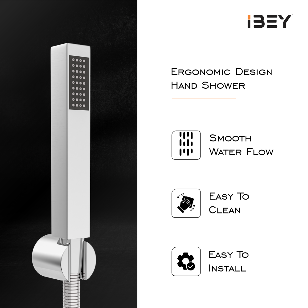 IBEY Small Square Hand Shower Set – product gallery view 5