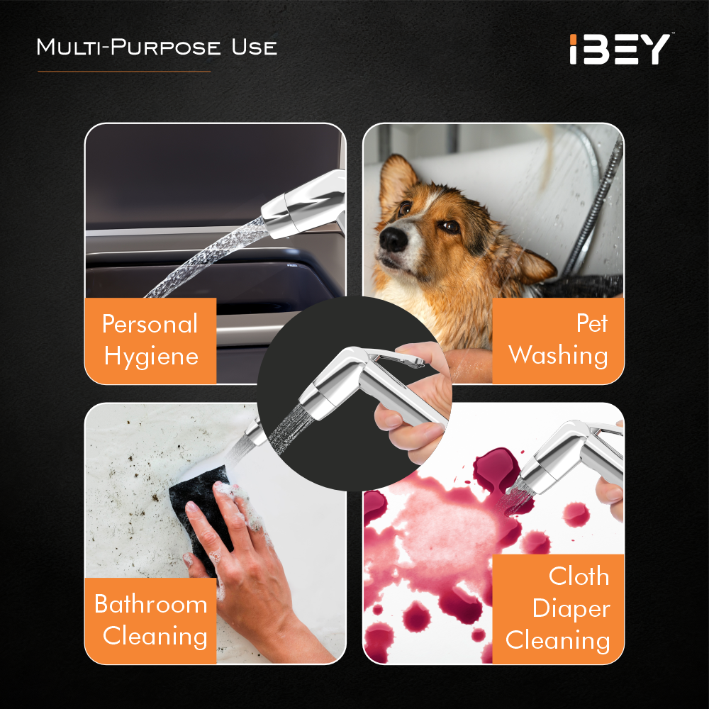 IBEY Vigo Dual-Mode Health Faucet Set – product gallery view 3