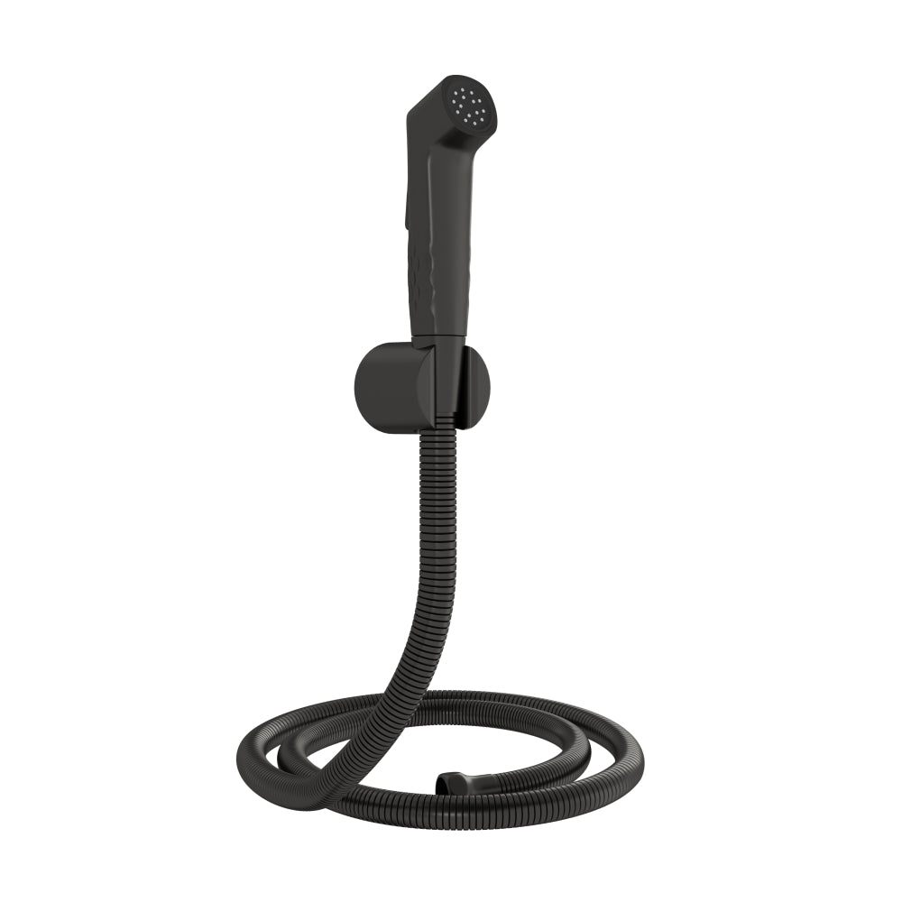 IBEY Black health faucet set, hose and wall holder