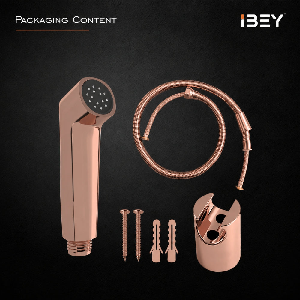 IBEY Rose Gold health faucet set, supplier catalog image 5