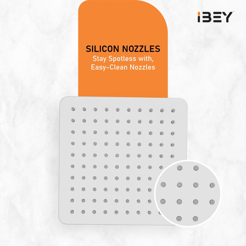 IBEY Coller Square Overhead Rain Shower Head – product gallery view 6