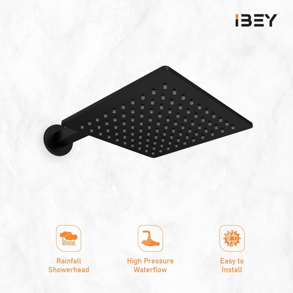 IBEY Elegant Square Rainfall Shower Head – product gallery view 3