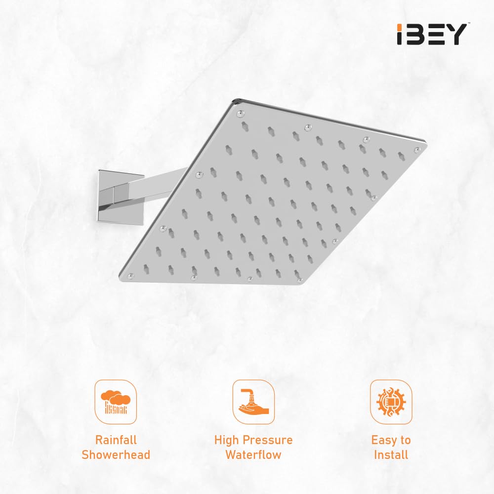 IBEY Sandwich Stainless Steel Rain Shower Head – product gallery view 3