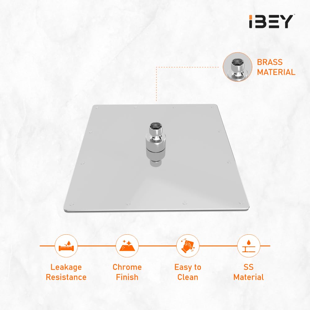IBEY Sandwich Stainless Steel Rain Shower Head – product gallery view 5
