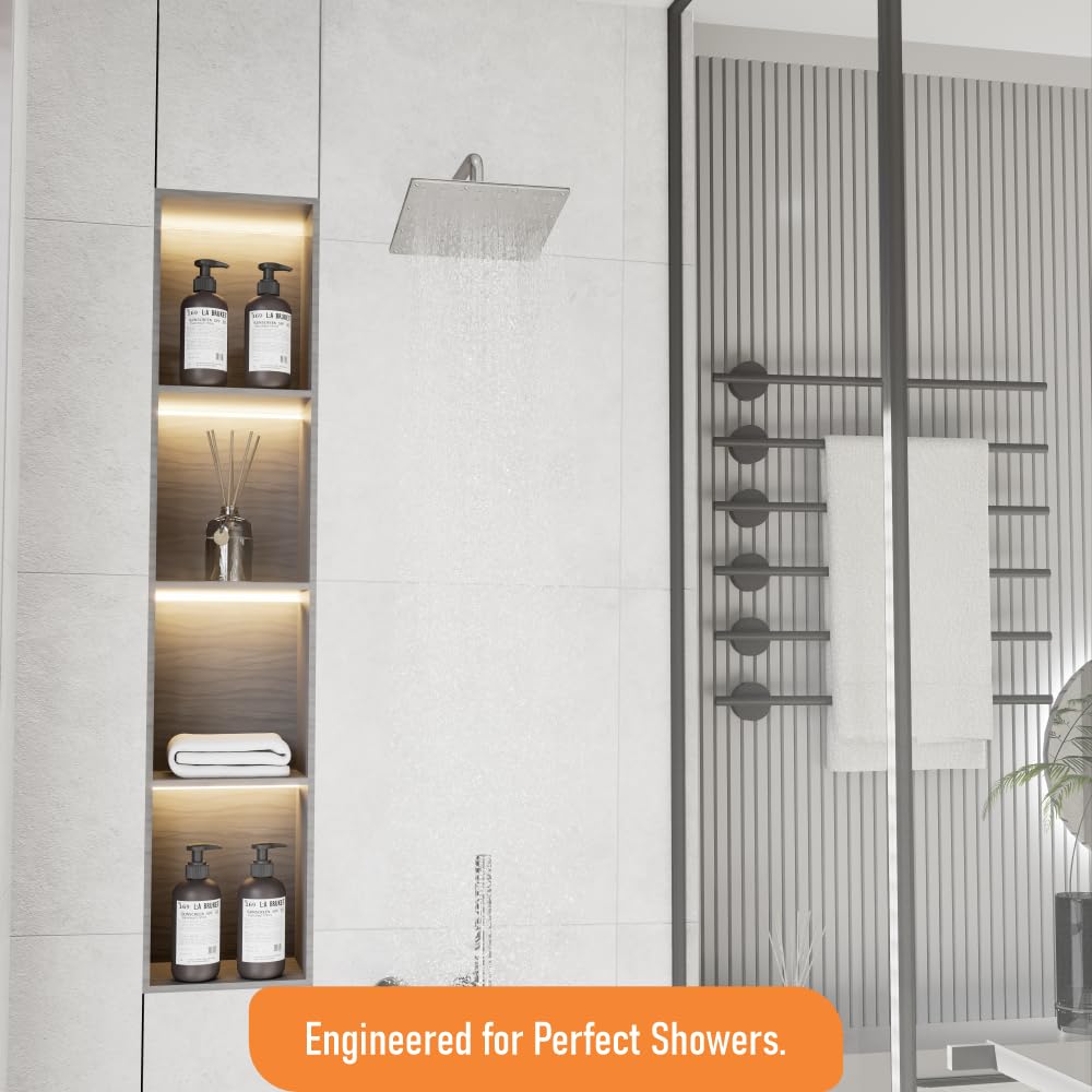 IBEY Sandwich Stainless Steel Rain Shower Head – product gallery view 7