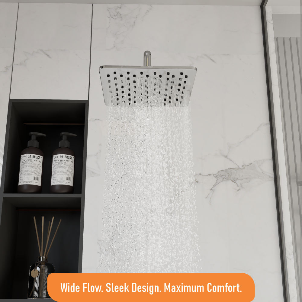 IBEY Barry Stainless Steel Rainfall Overhead Shower – product gallery view 7