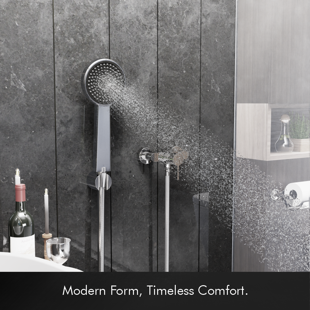 IBEY Crysta Round Hand Shower Set – product gallery view 9