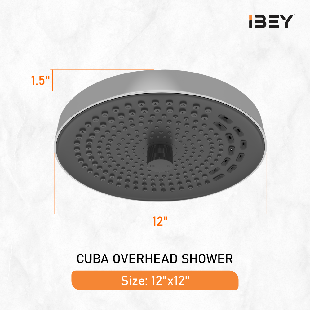 IBEY Cuba ABS Overhead Shower – product gallery view 3