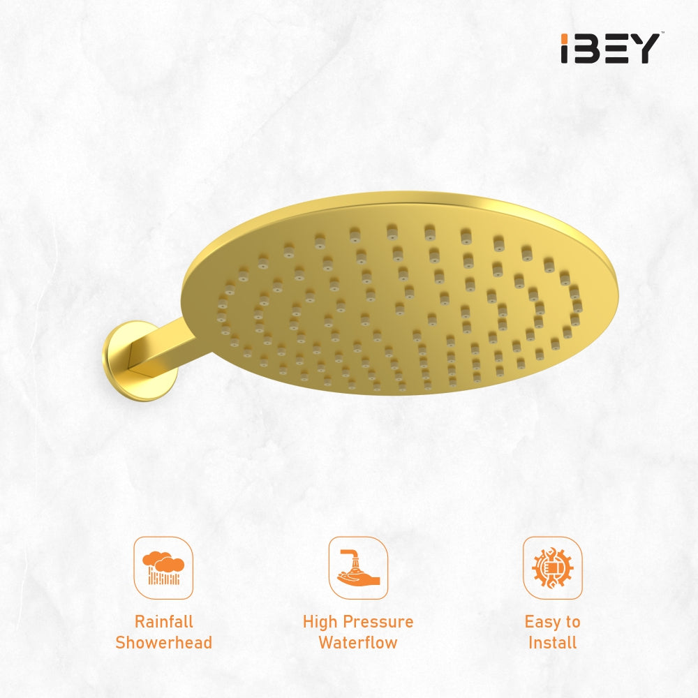 IBEY Elegant Round Gold Shower Head – product gallery view 5