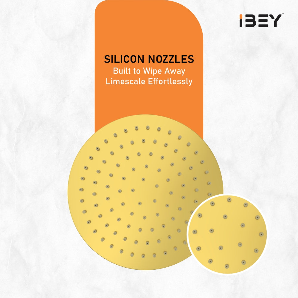 IBEY Elegant Round Gold Shower Head – product gallery view 6