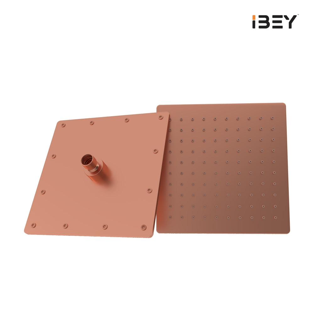 IBEY Elegant Square Rose Gold Shower Head product image