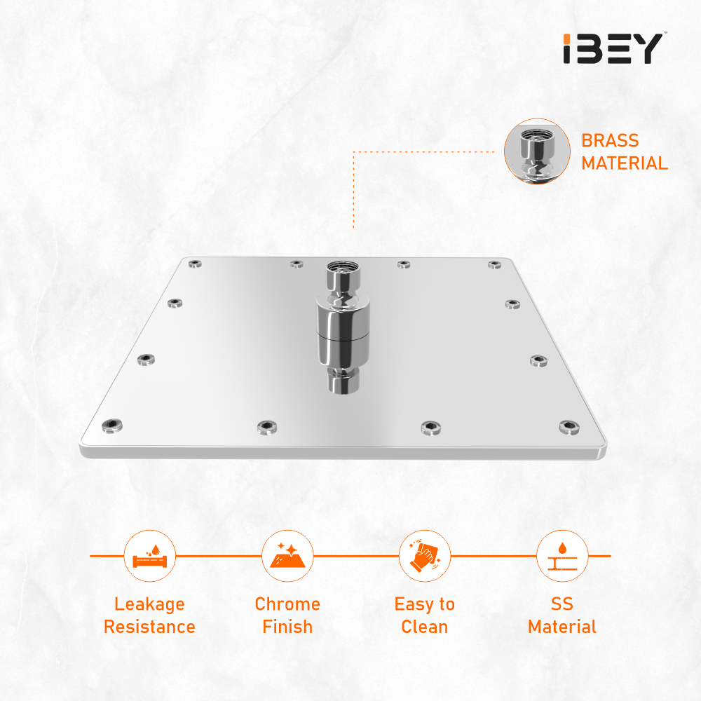IBEY Lesha Premium Overhead Shower Head – product gallery view 4
