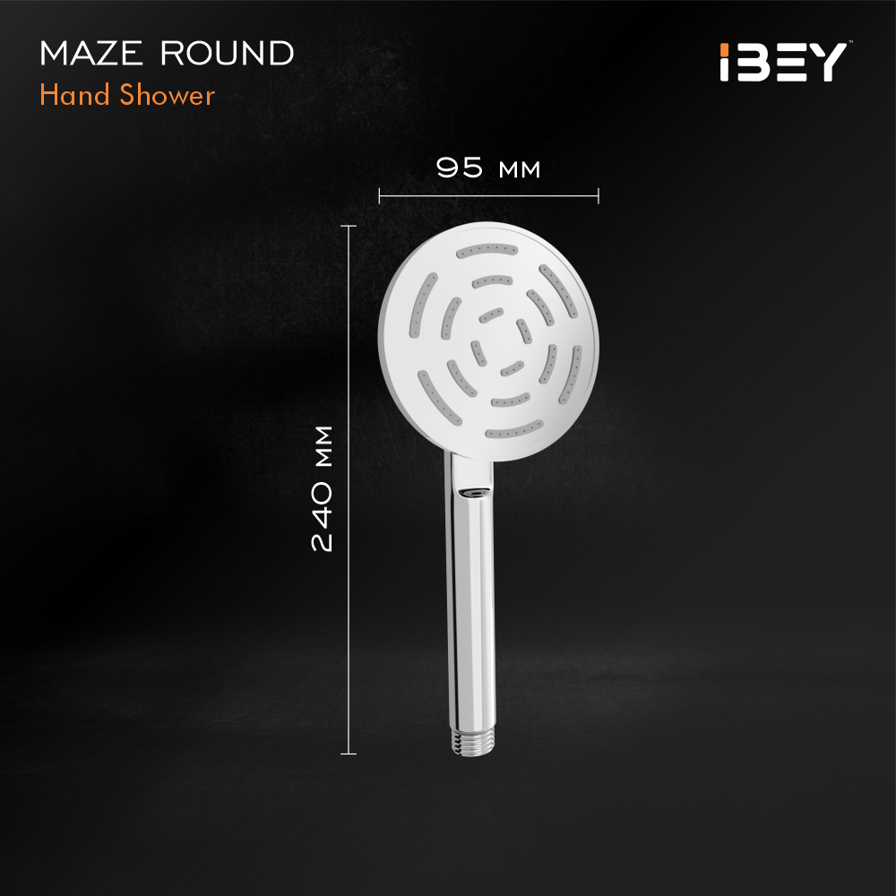 IBEY Maze Round Hand Shower Set – product gallery view 3