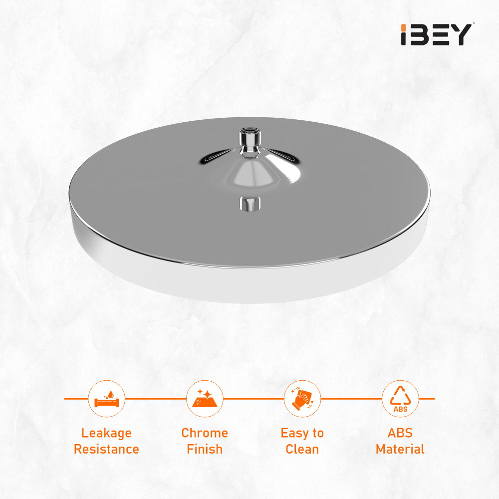 IBEY Nova ABS Rainfall Overhead Shower – product gallery view 5