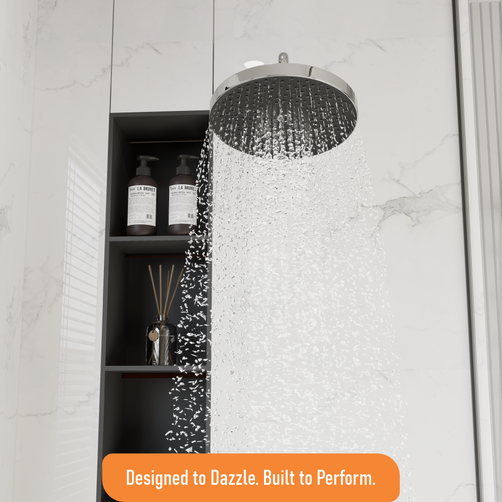 IBEY Nova ABS Rainfall Overhead Shower – product gallery view 7