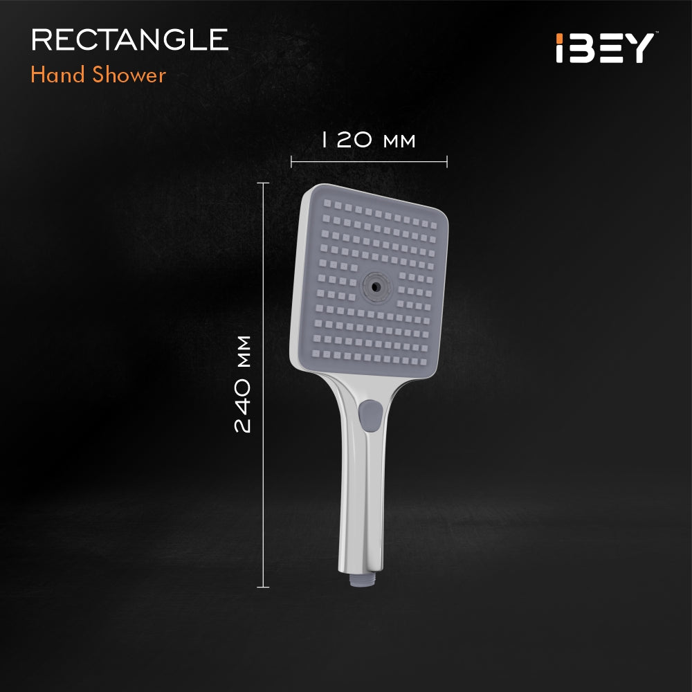 IBEY Rectangle Hand Shower Set – product gallery view 3