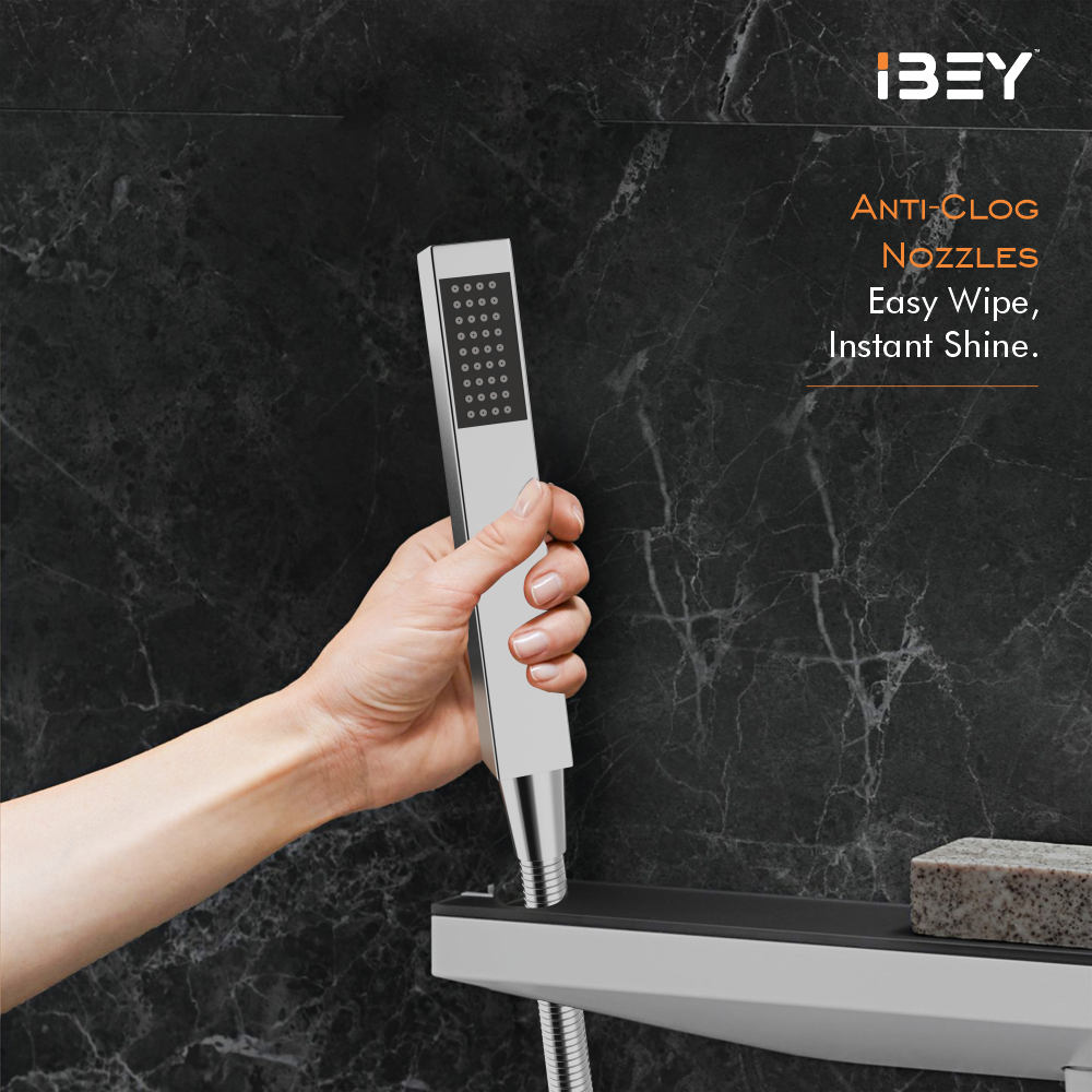 IBEY Small Square Hand Shower Set – product gallery view 8