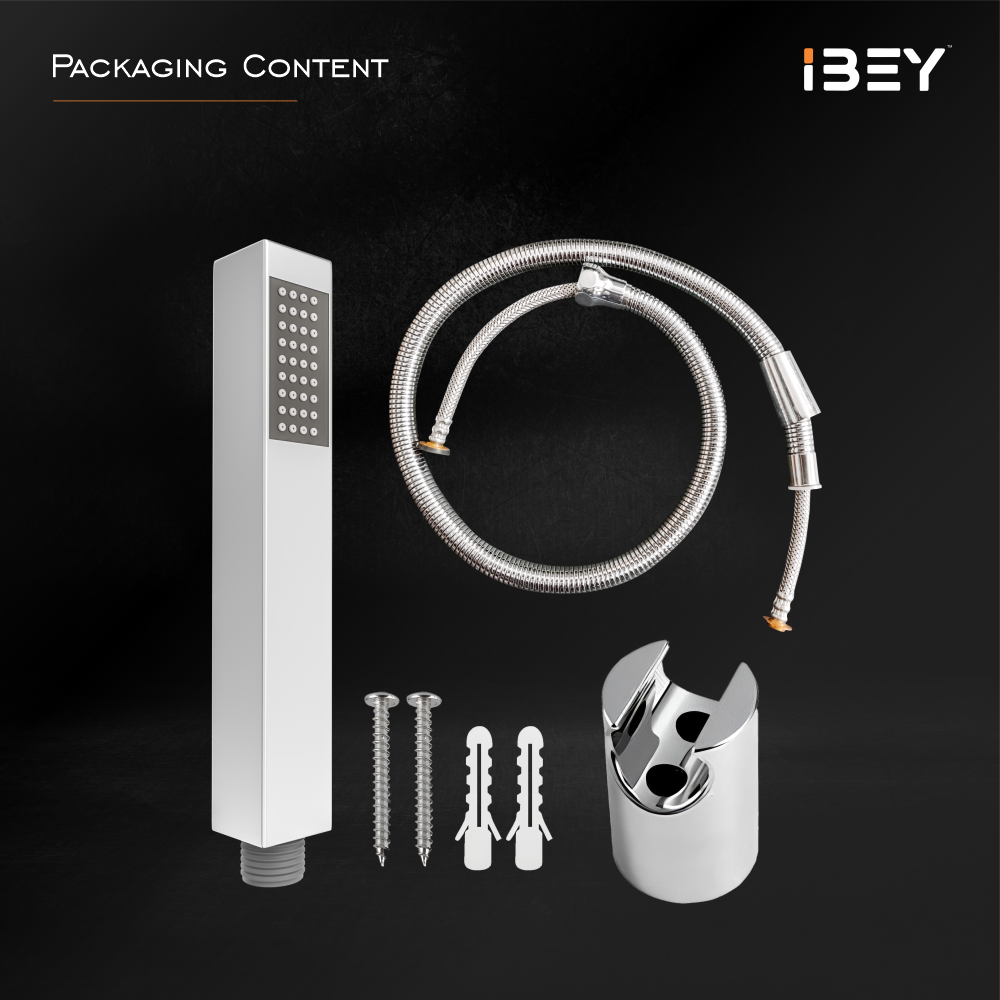 IBEY Small Square Hand Shower Set – product gallery view 4