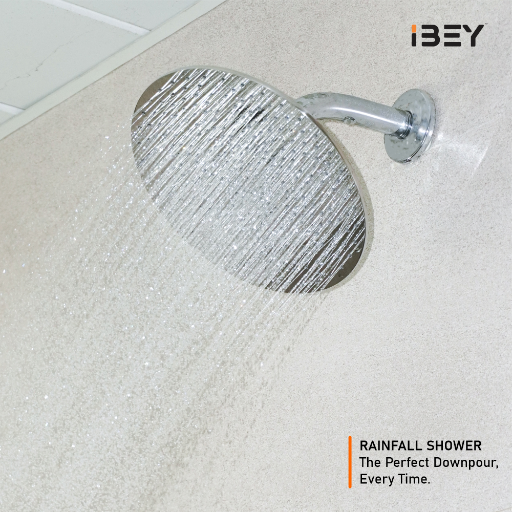 IBEY Soft Round Rainfall Shower Head – product gallery view 2
