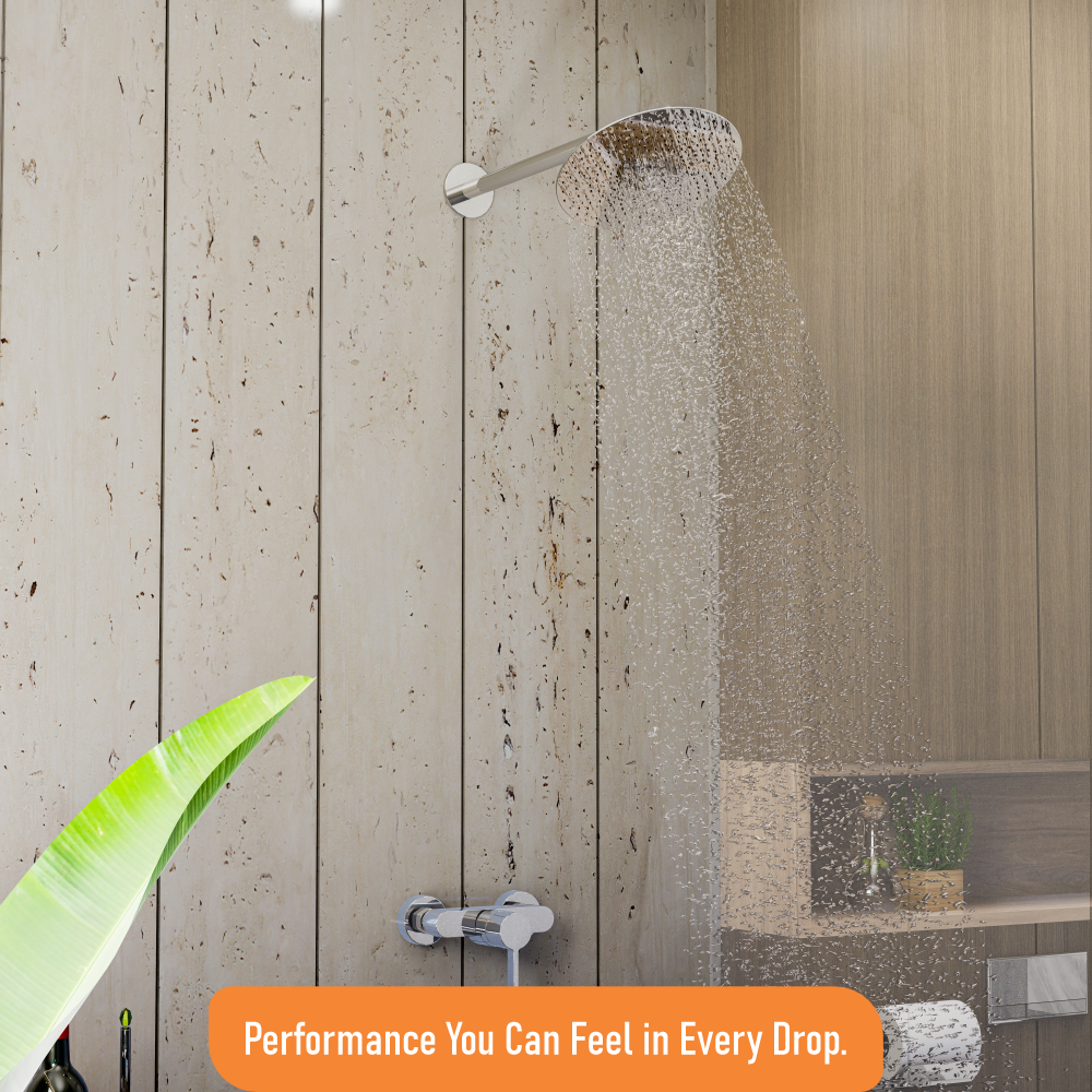 IBEY Soft Round Rainfall Shower Head – product gallery view 7