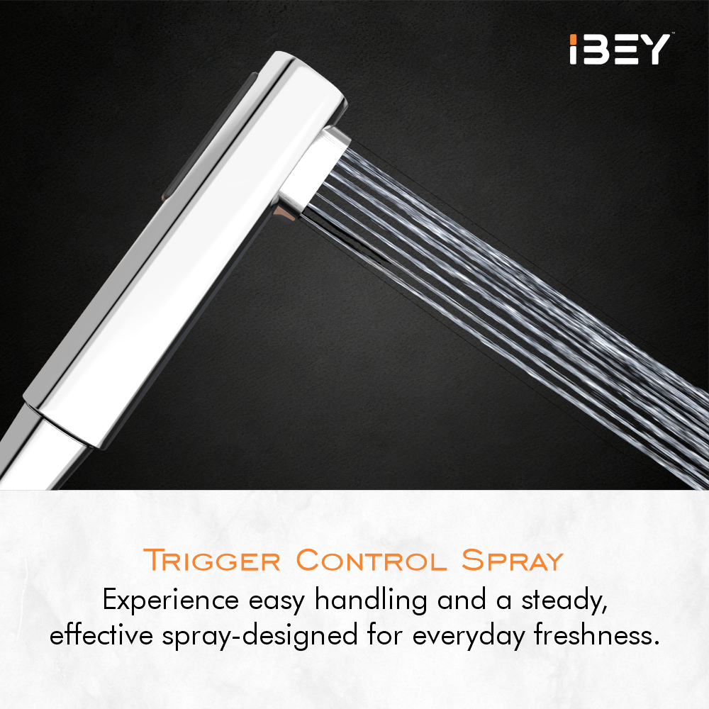 IBEY Twin Flow Health Faucet Set – water spray and nozzle detail 8