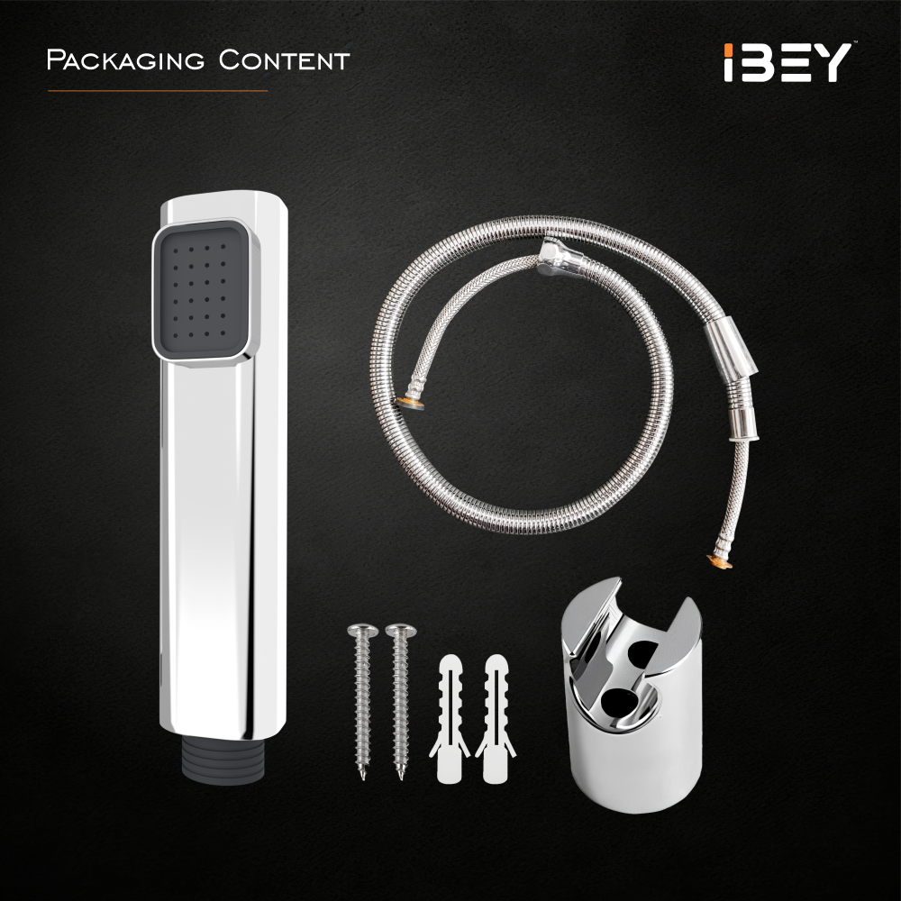 IBEY Twin Flow Health Faucet Set – water spray and nozzle detail 9