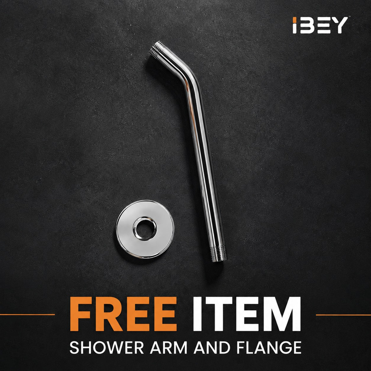 IBEY Baleno and Opera ABS overhead shower sets – shared product accessory image
