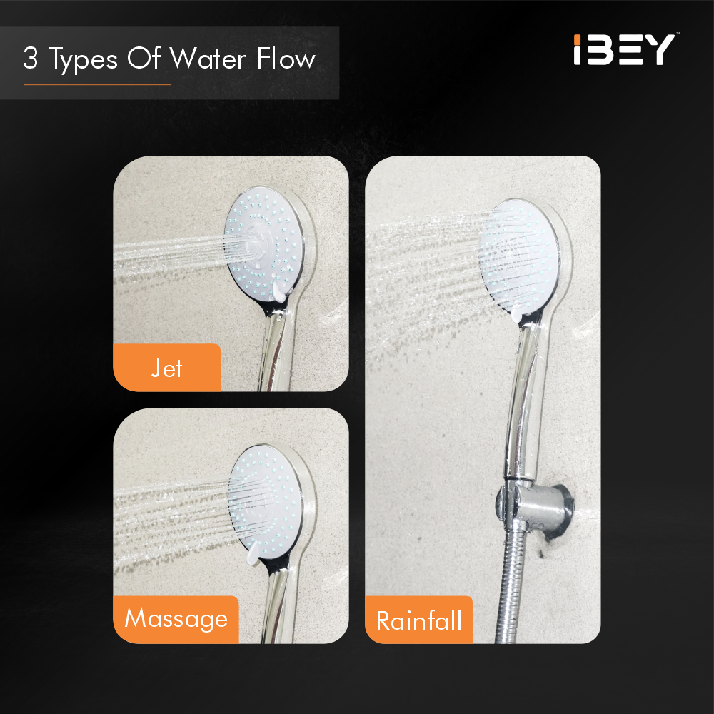 IBEY Aris Multi-Flow Hand Shower, supplier gallery image 6