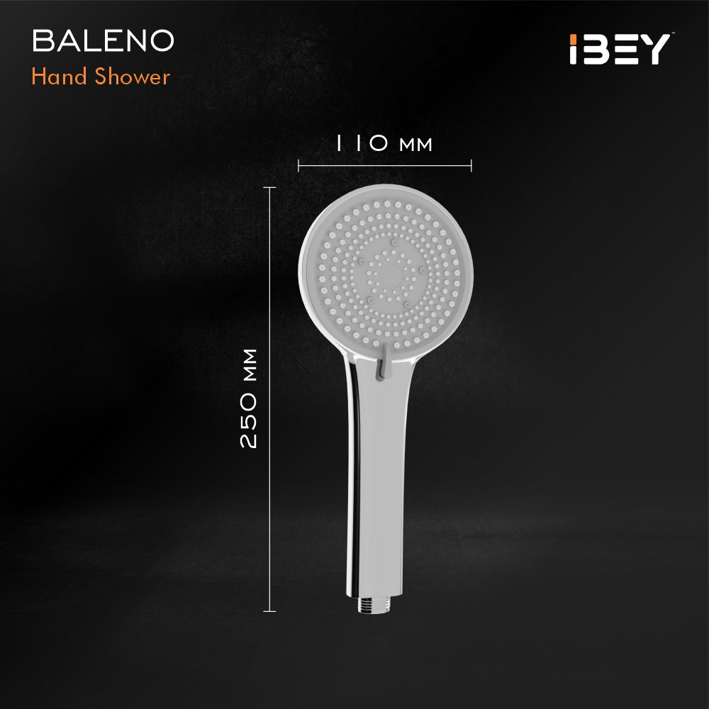 IBEY Baleno 5-Flow Hand Shower, original supplier image 3: product details and design