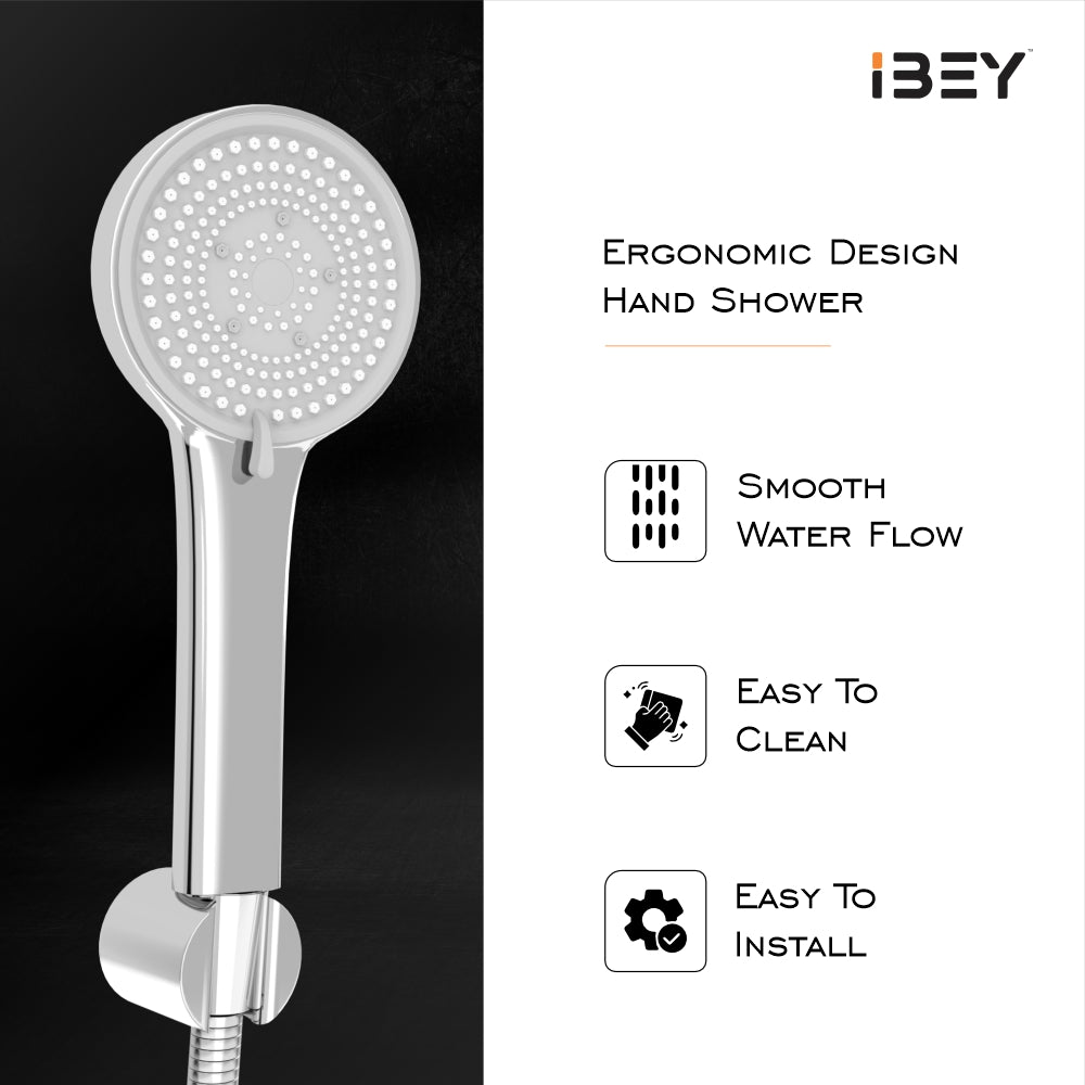 IBEY Baleno 5-Flow Hand Shower, original supplier image 4: product details and design