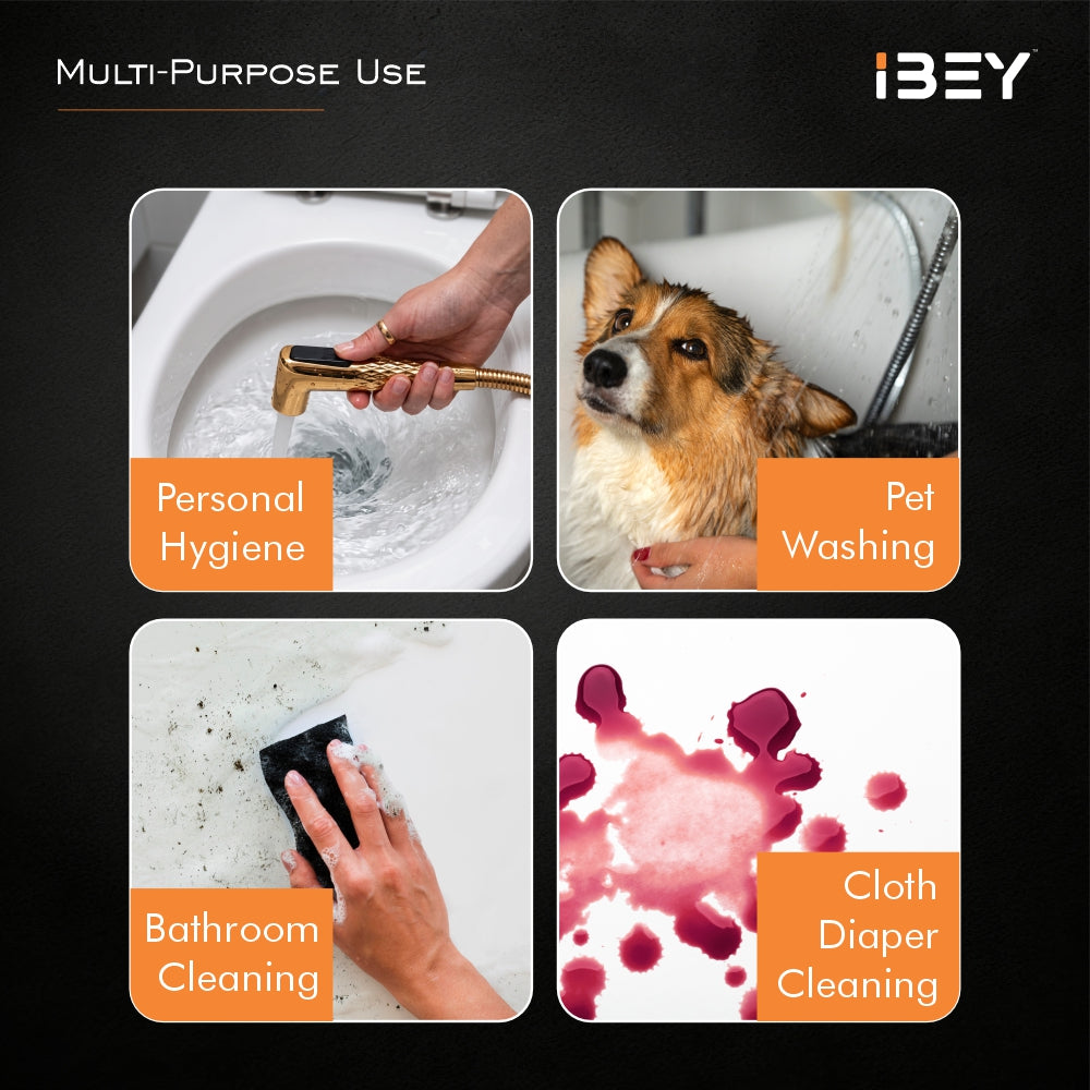IBEY Gold health faucet set, supplier catalog image 6