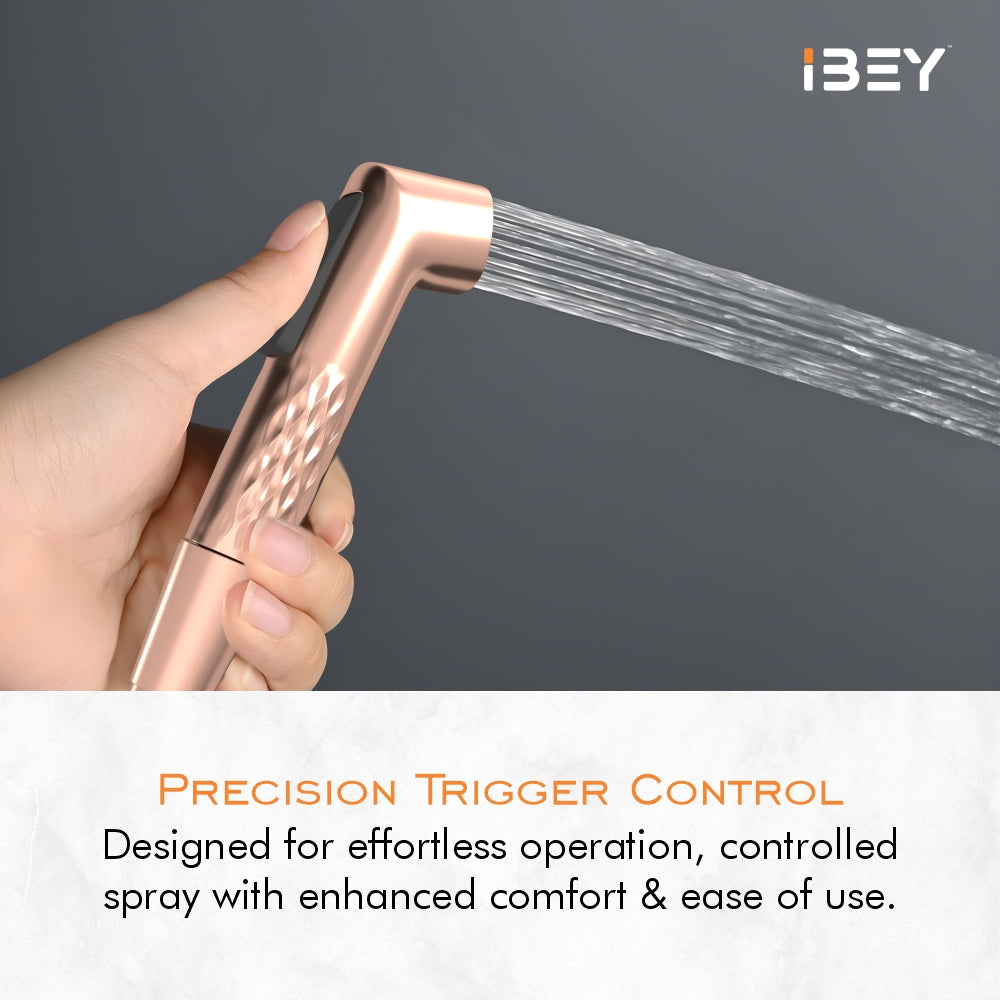 IBEY Rose Gold health faucet set, supplier catalog image 4
