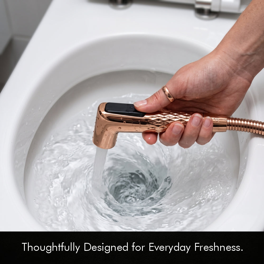 IBEY Rose Gold health faucet set, supplier catalog image 7