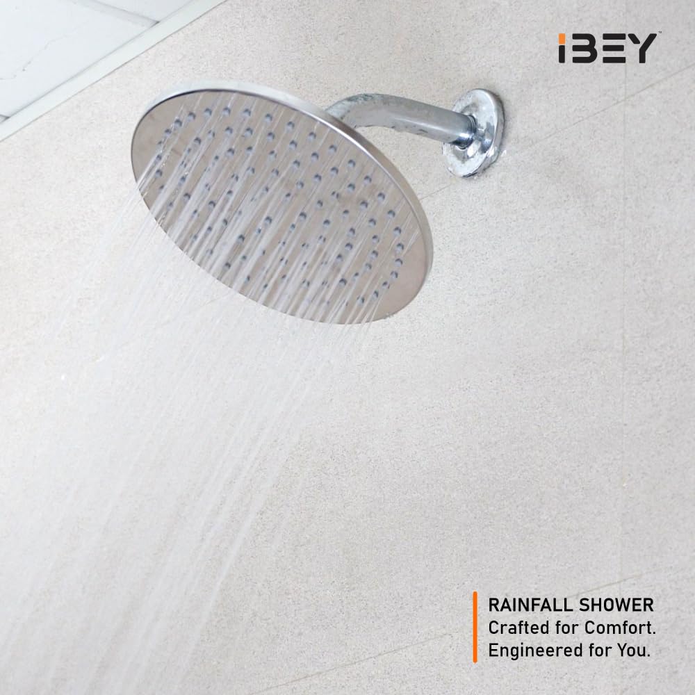 IBEY Round Stainless Steel Rain Shower Head – product gallery view 2