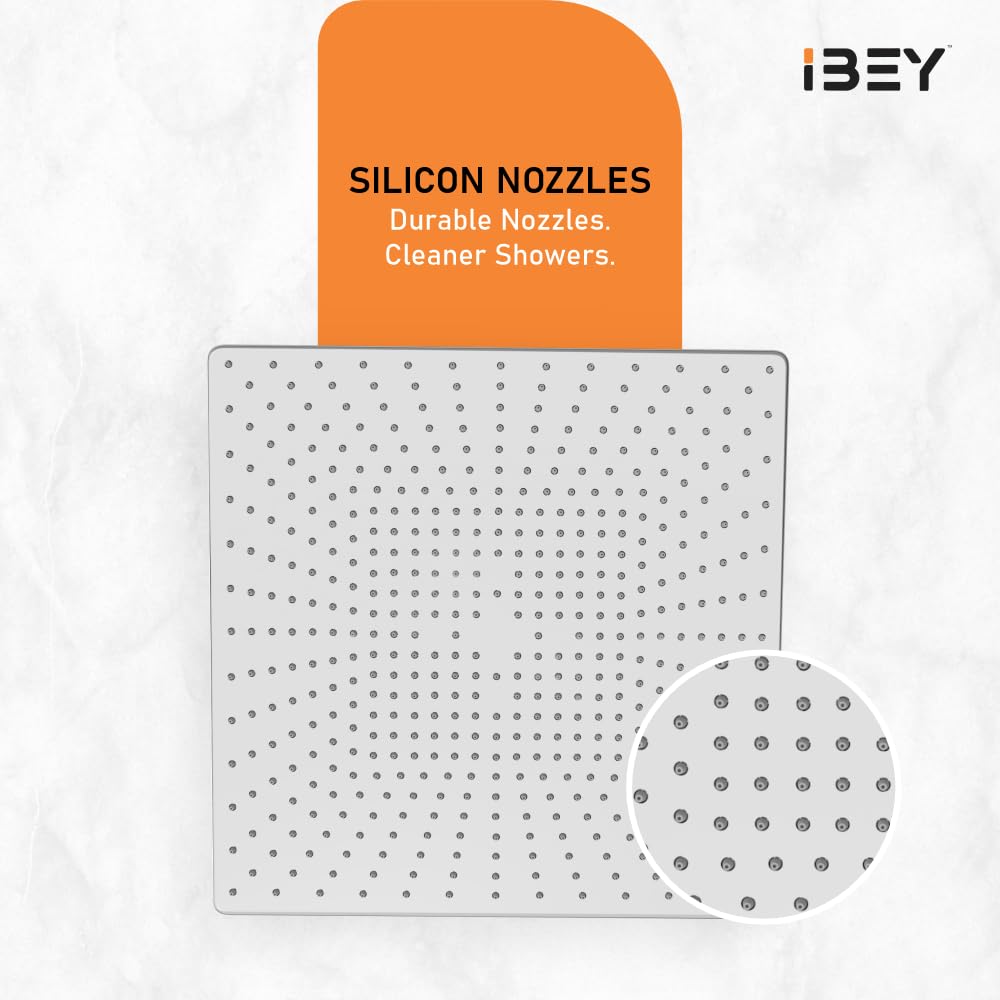 IBEY Soft Square Overhead Shower Head – product gallery view 6