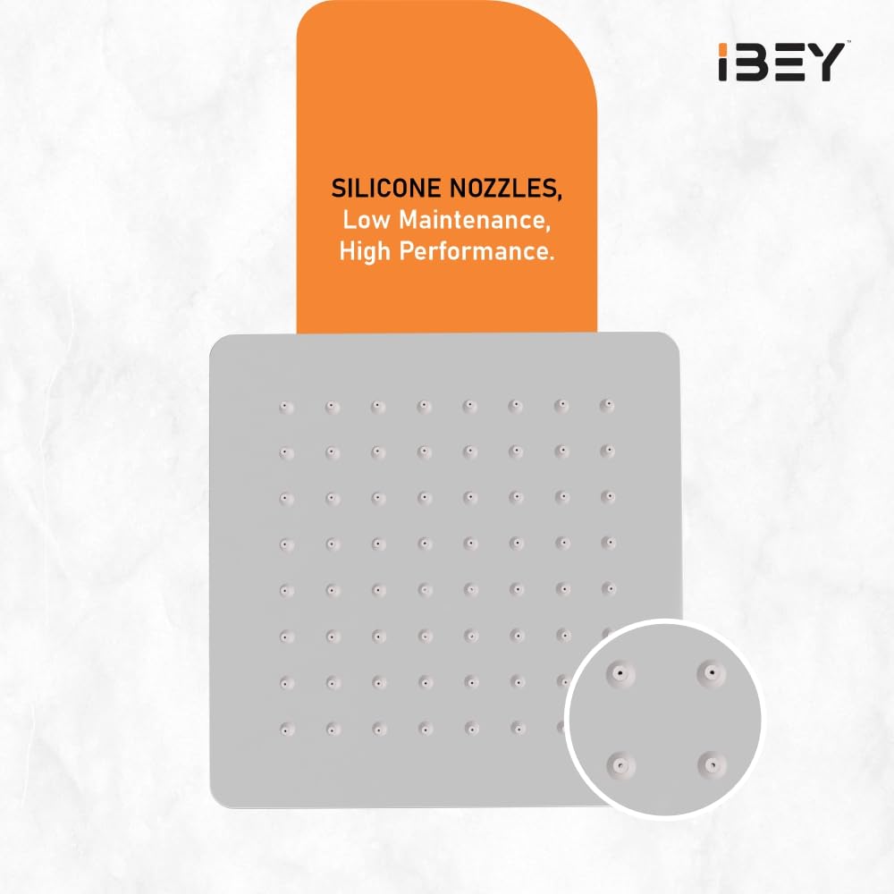 IBEY Ultra Slim Square Rain Shower Head – product gallery view 6